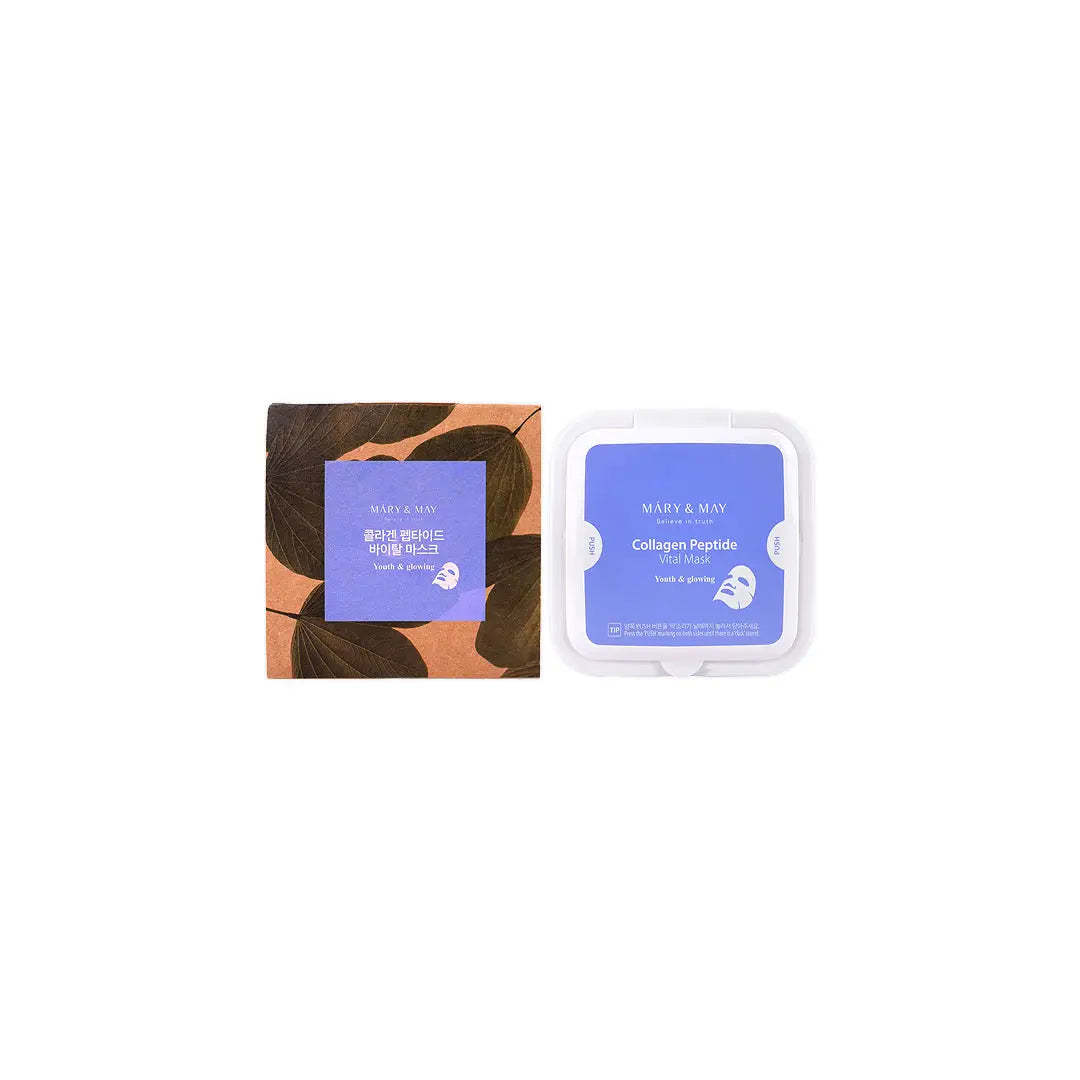 58891-Mary & May Collagen Peptide Vital Mask 400g +6