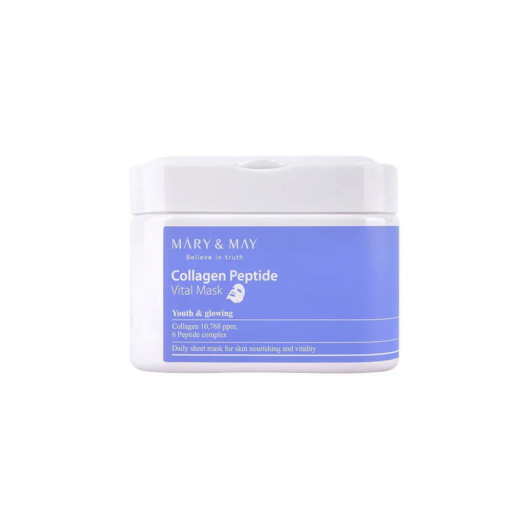 58891-Mary & May Collagen Peptide Vital Mask 400g +3