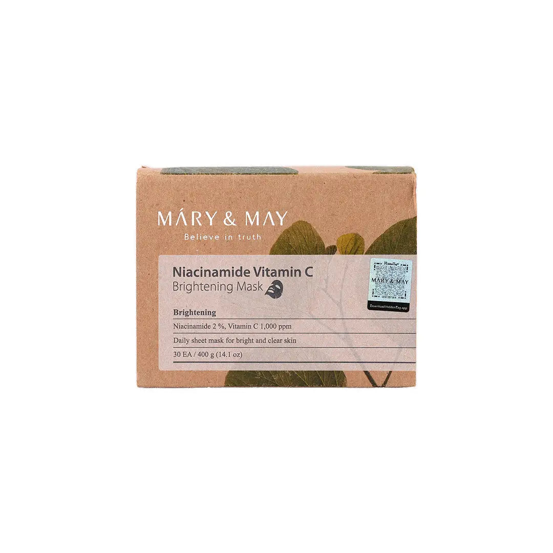 58892-Mary & May Niacinamide Vitamin C Brightening Mask 400g +0