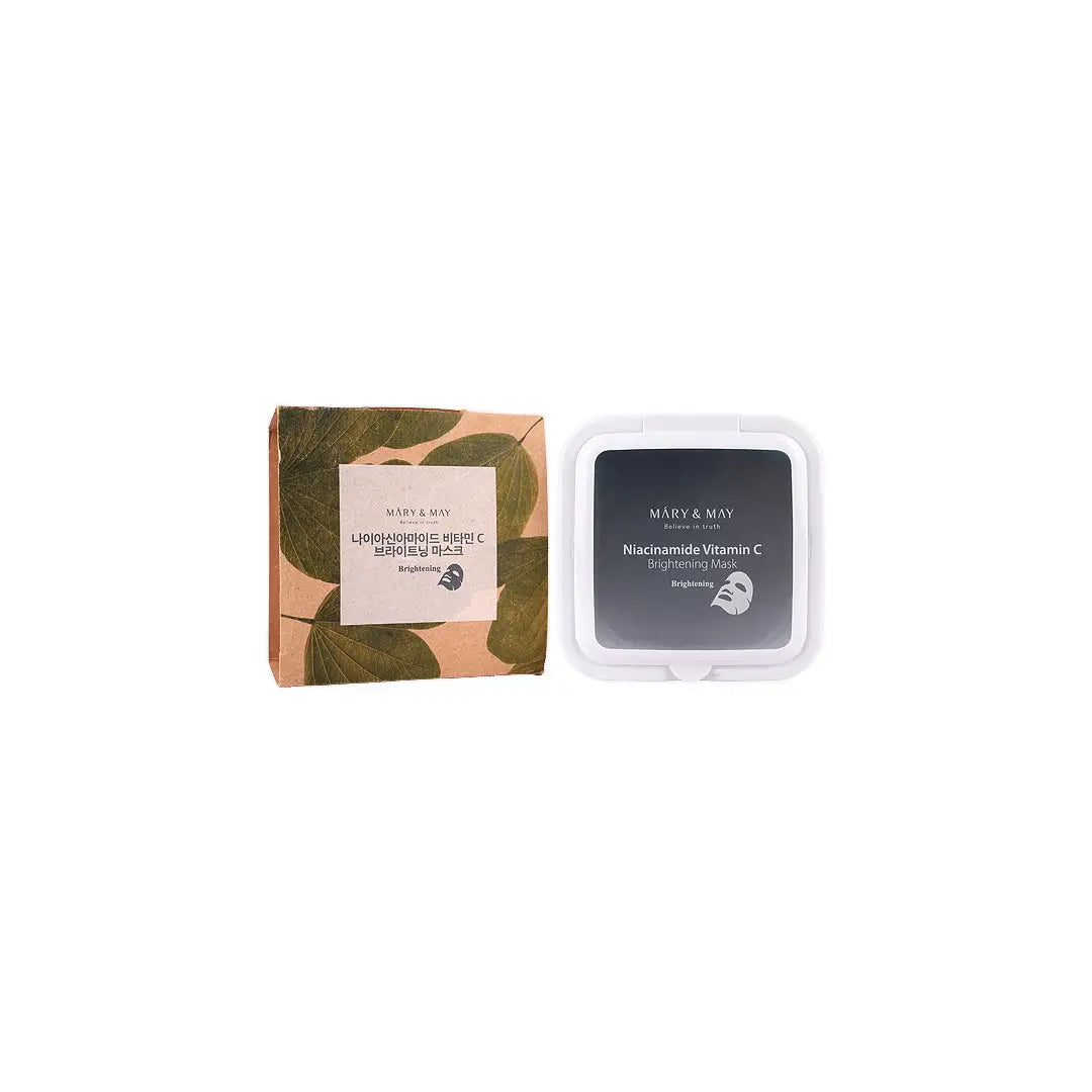 58892-Mary & May Niacinamide Vitamin C Brightening Mask 400g +4