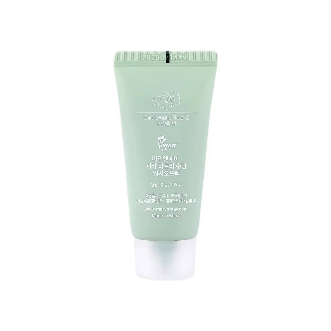 58894-Mary & May Cica Tea Tree Soothing Wash Off Pack 30g +2