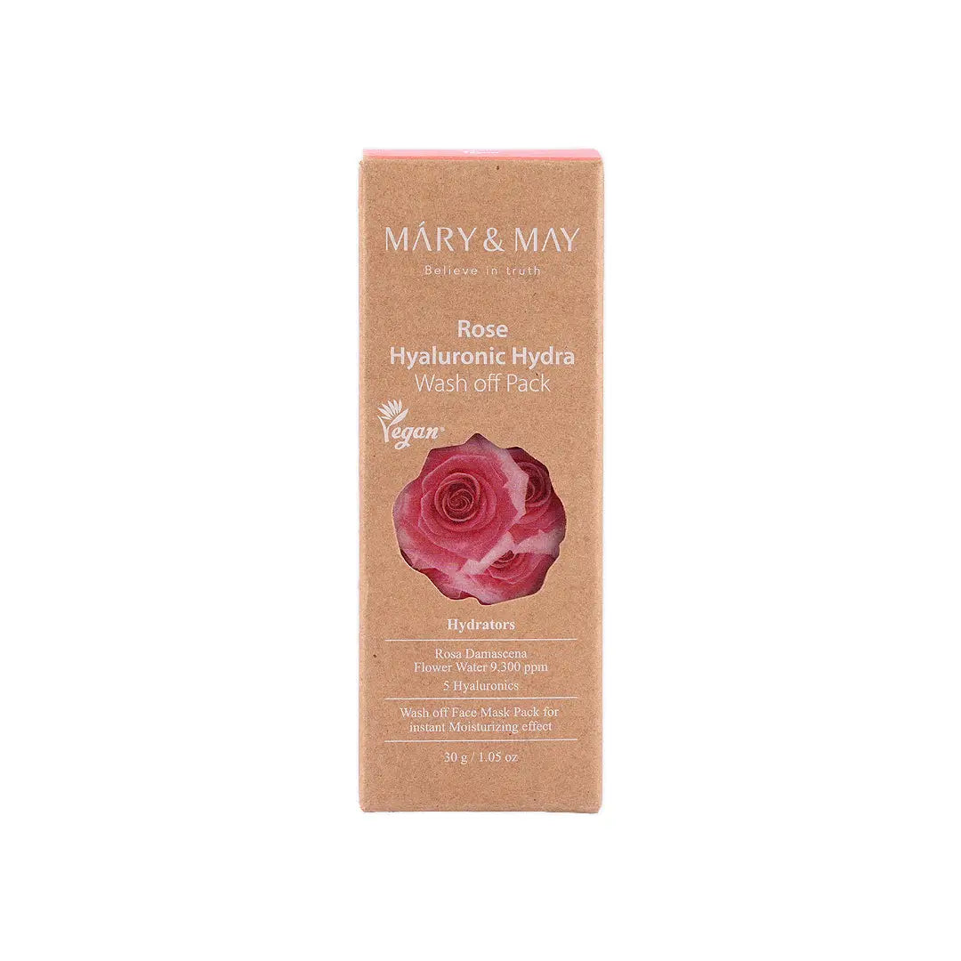 58895-Mary & May Rose Hyaluronic Hydra Wash Off Pack 30g +0