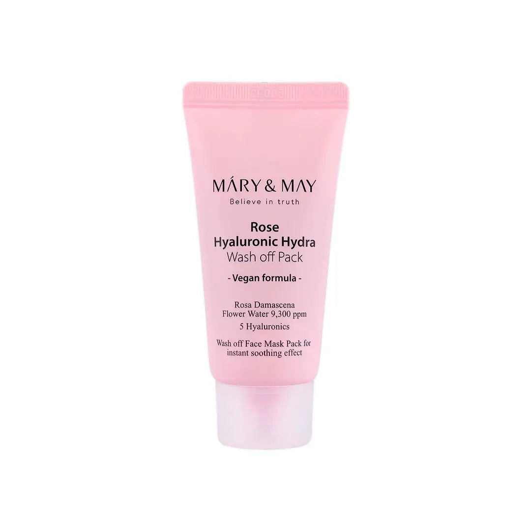 58895-Mary & May Rose Hyaluronic Hydra Wash Off Pack 30g +2