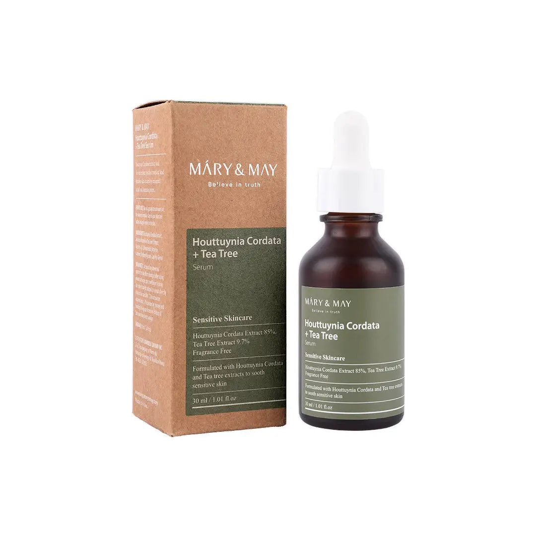 58896-Mary & May Houttuynia Cordata+ Tea Tree Serum 30mL +1