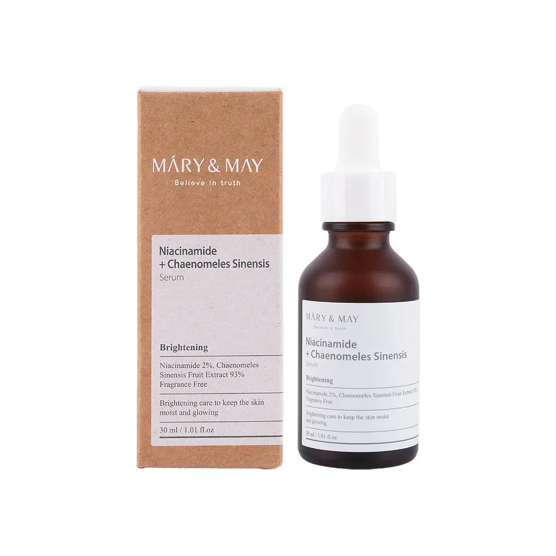 58897-Mary & May Niacinamide + Chaenomeles Sinensis Serum 30mL +4