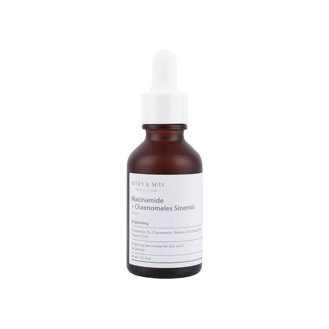58897-Mary & May Niacinamide + Chaenomeles Sinensis Serum 30mL +1