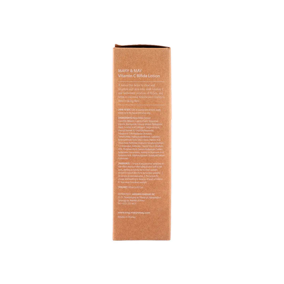 58900-Mary & May Vitamin C + Bifida Lotion 120mL +5