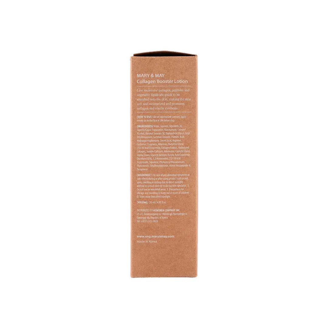 58901-Mary & May Collagen Booster Lotion 120mL +5