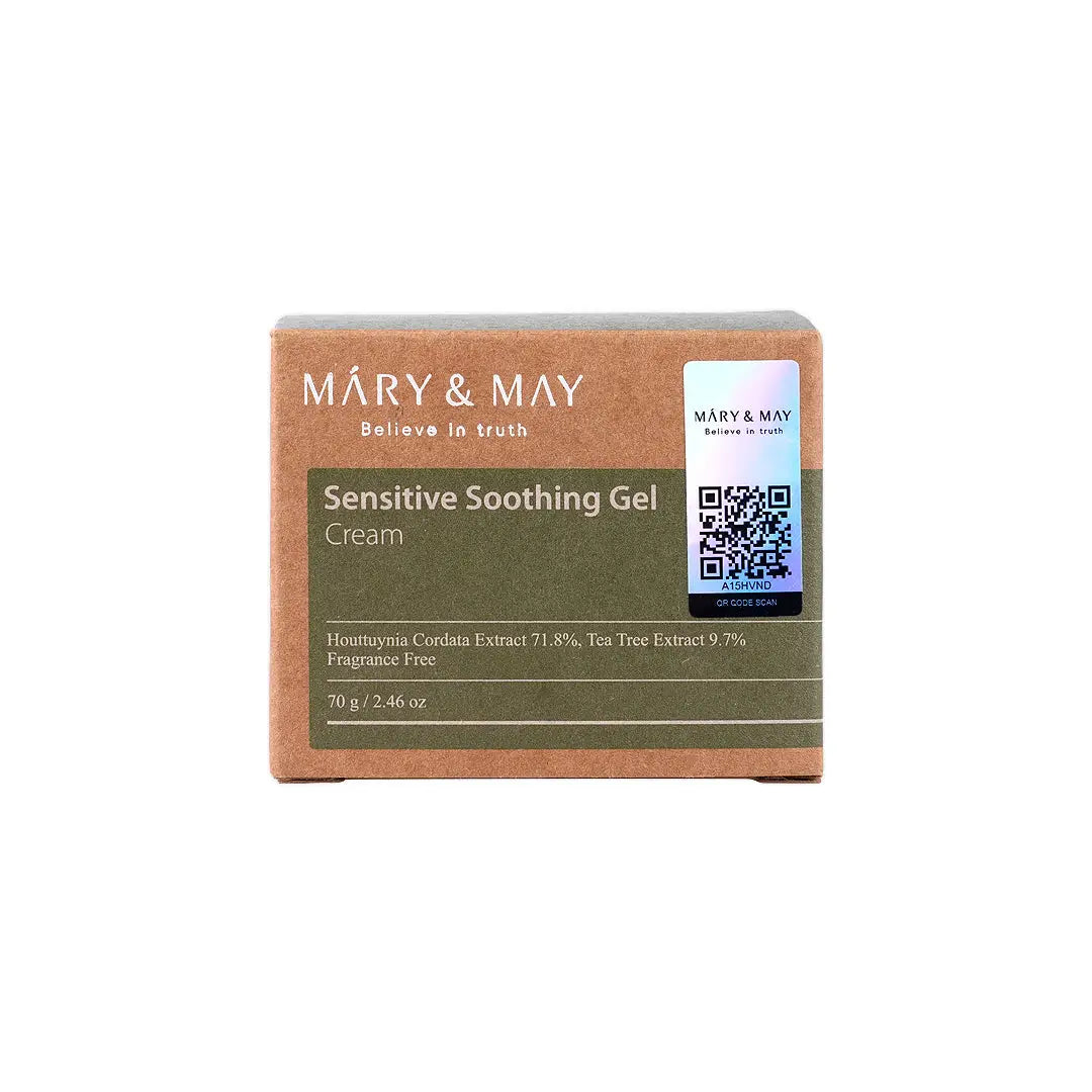 58904-Mary & May Sensitive Soothing Gel Cream 70g 