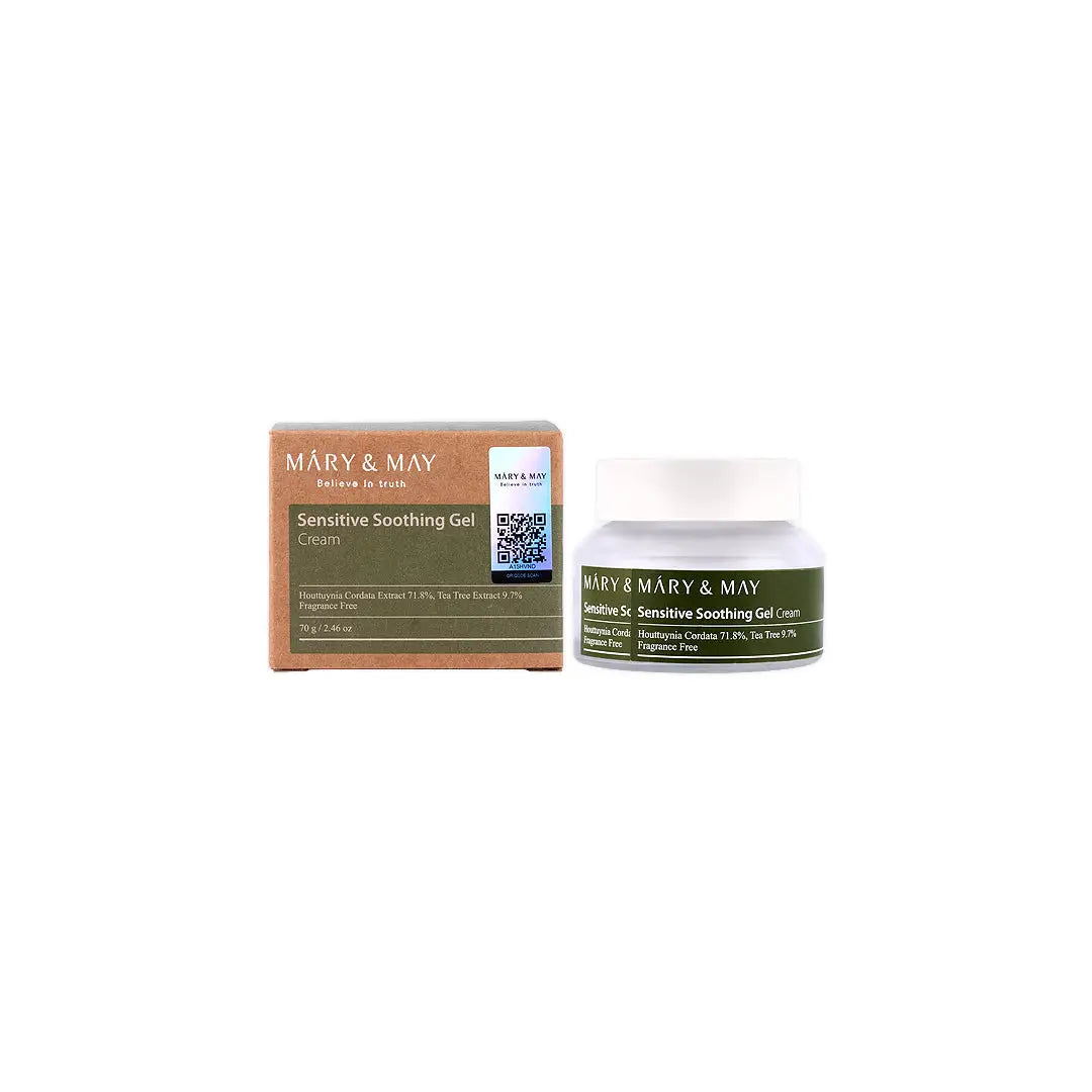 58904-Mary & May Sensitive Soothing Gel Cream 70g +3