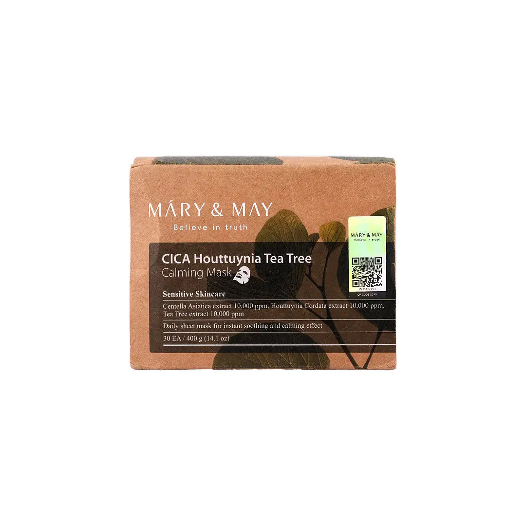 58905-Mary & May Cica Houttuynia Tea Tree Calming Mask 400g 