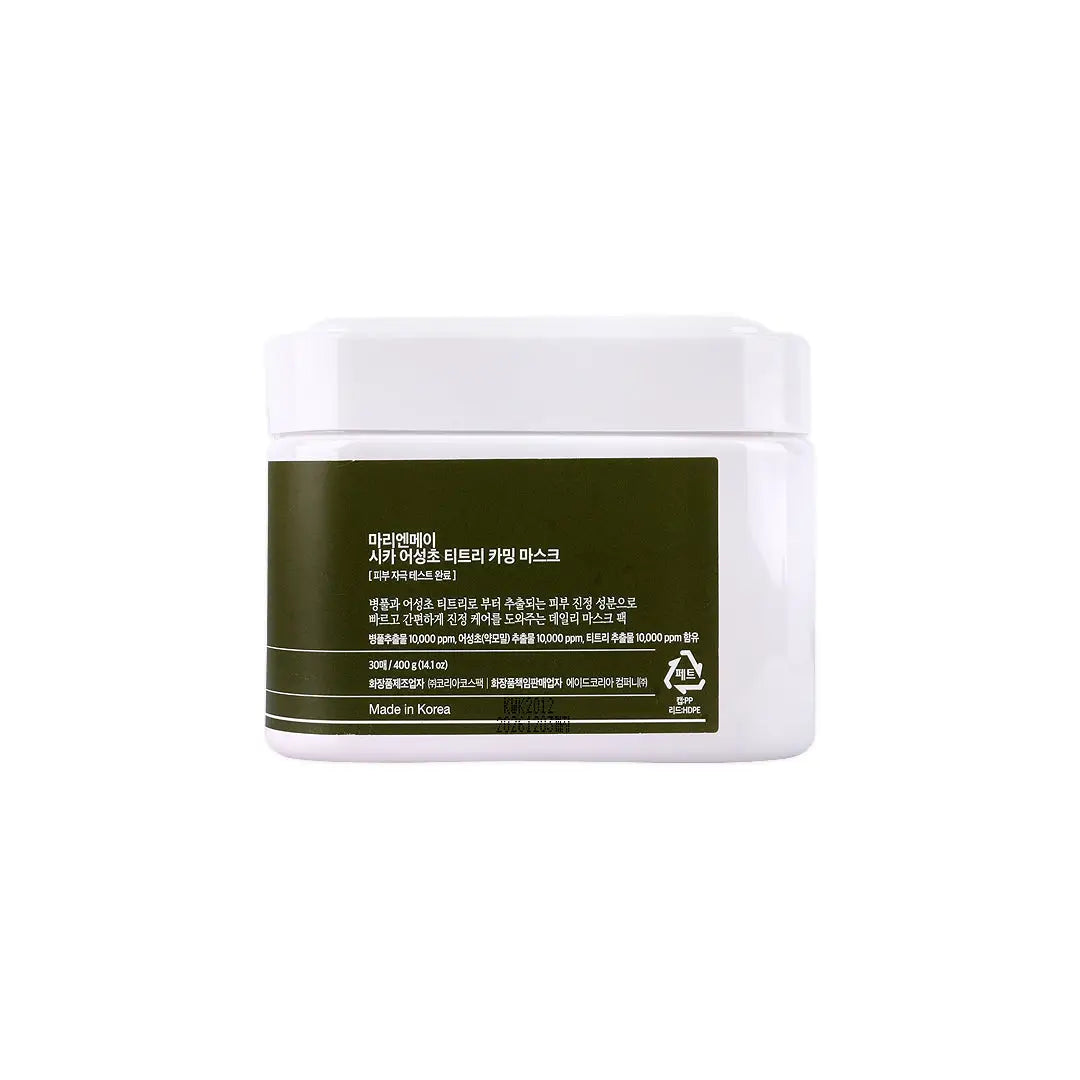 58905-Mary & May Cica Houttuynia Tea Tree Calming Mask 400g +2