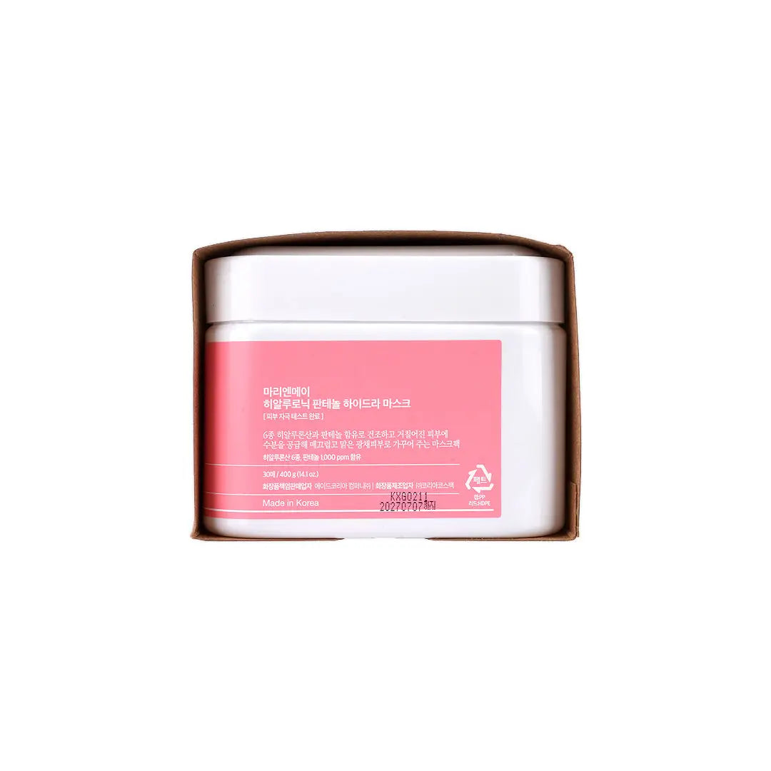 58907-Mary & May Hyaluronic Panthenol Hydra Mask 400g +7
