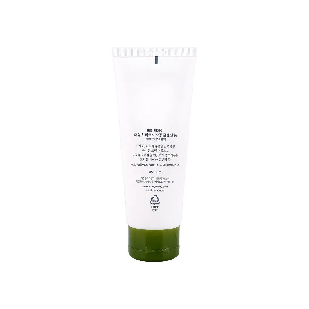 58908-Mary & May Houttuynia Cordata +Tea Tree Cleansing Foam 150mL +1