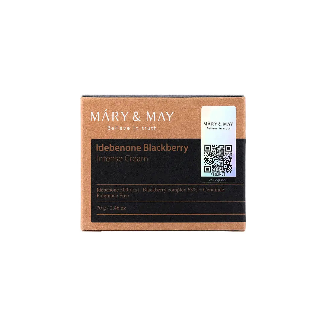 58910-Mary & May Idebenone Blackberry Intensive Cream 70g 