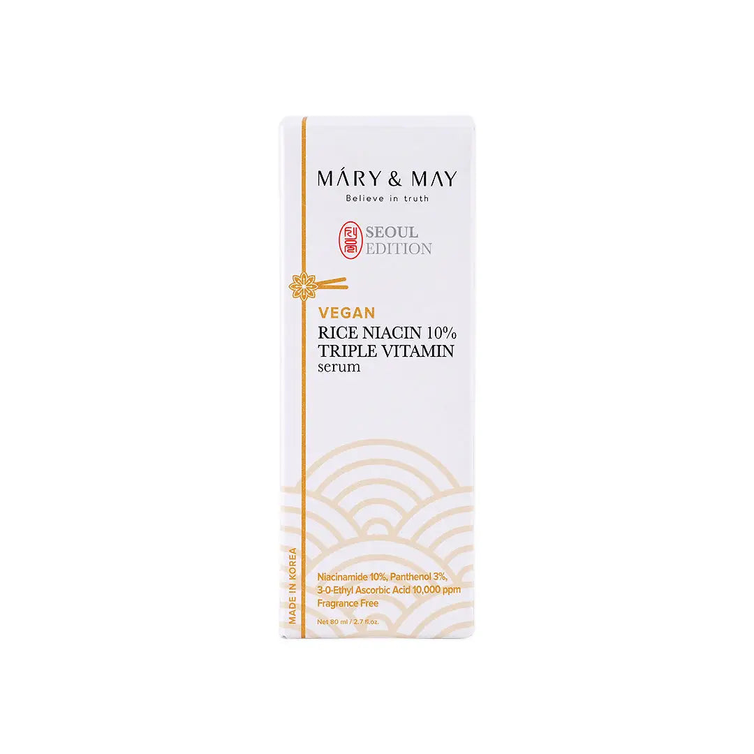 58911-Mary & May Rice Niacin 10% Triple Vitamin Serum 80mL +0