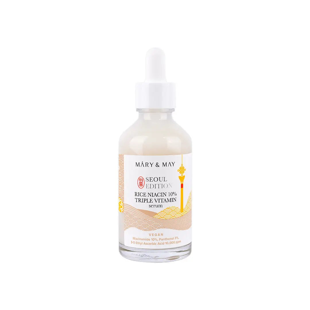 58911-Mary & May Rice Niacin 10% Triple Vitamin Serum 80mL +1