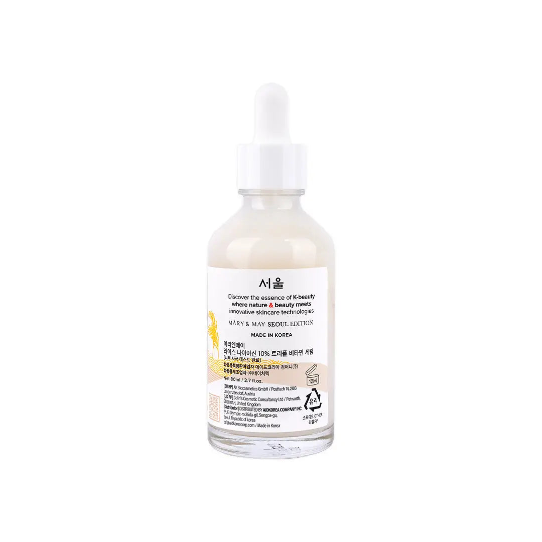 58911-Mary & May Rice Niacin 10% Triple Vitamin Serum 80mL +2