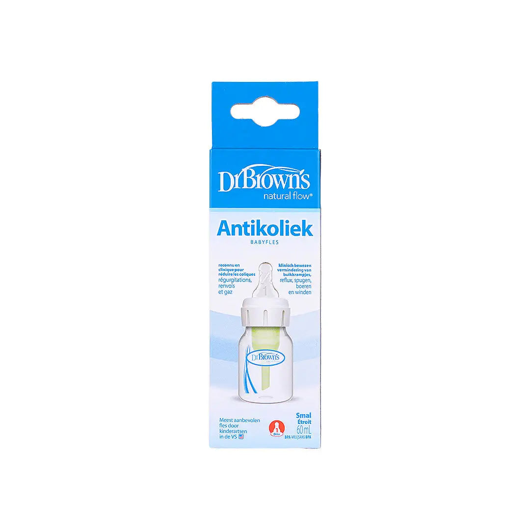 Dr Browns Anti-Colic Narrow Baby Bottle(0m+) 60mL-7753