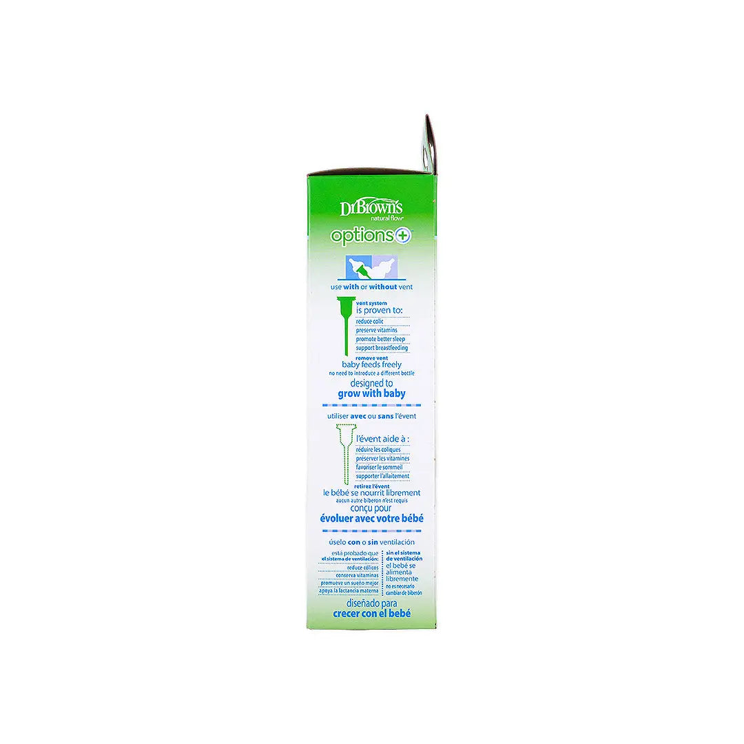 Dr Browns Anti-Colic Narrow Glass Bottle(0m+) 250mL-1348