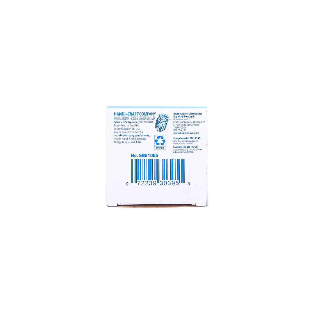 Dr Browns Anti-Colic Narrow Baby Bottle(0m+) 250mL-3955