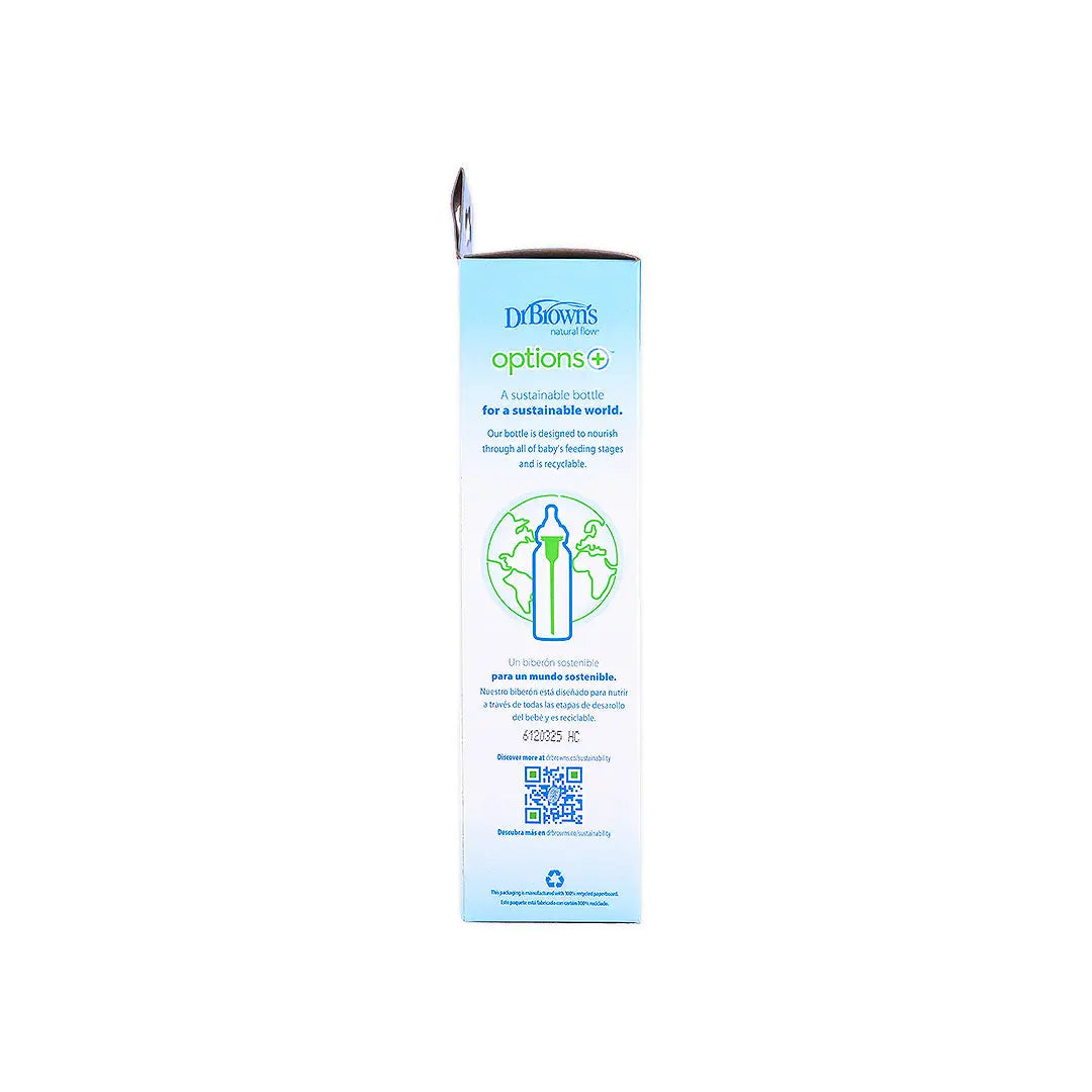Dr Browns Anti-Colic Narrow Baby Bottle(0m+) 250mL-3955