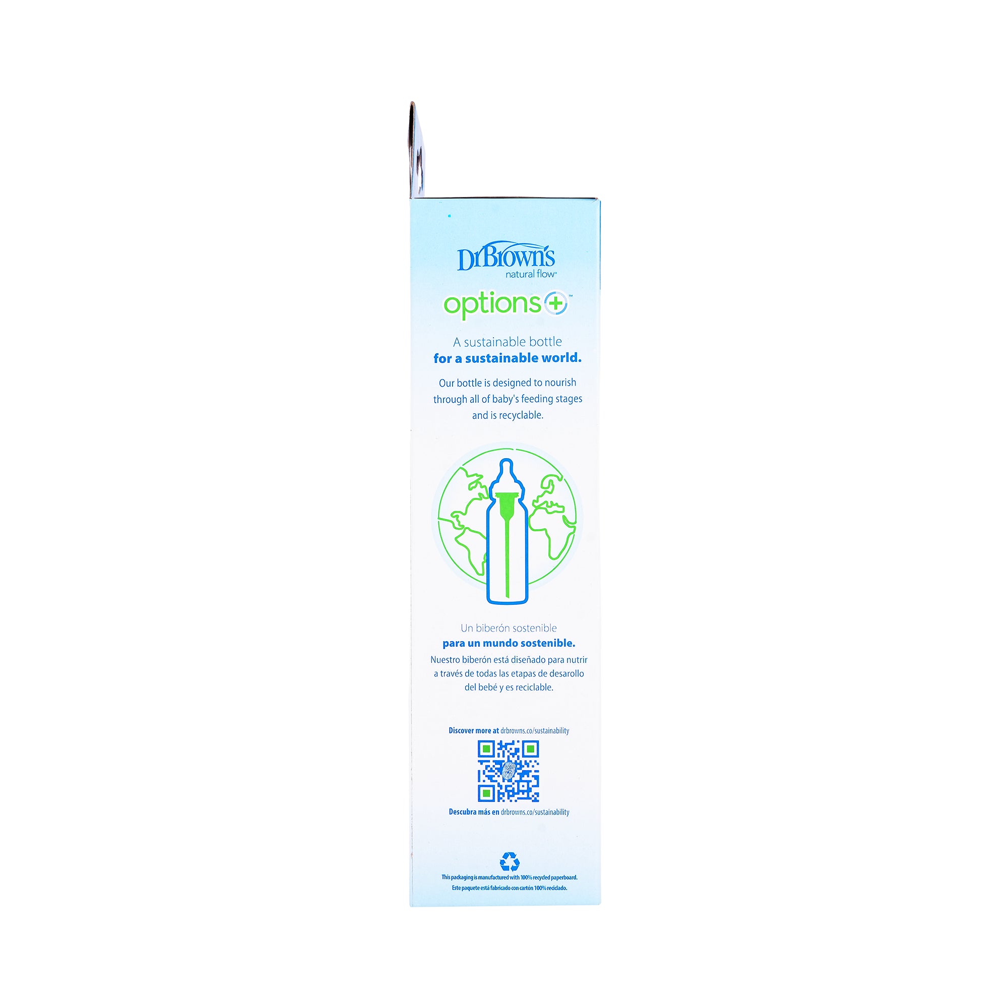 58915-Dr Browns Anti-Colic Narrow Baby Bottle(0m+) 250mL-3955 +5