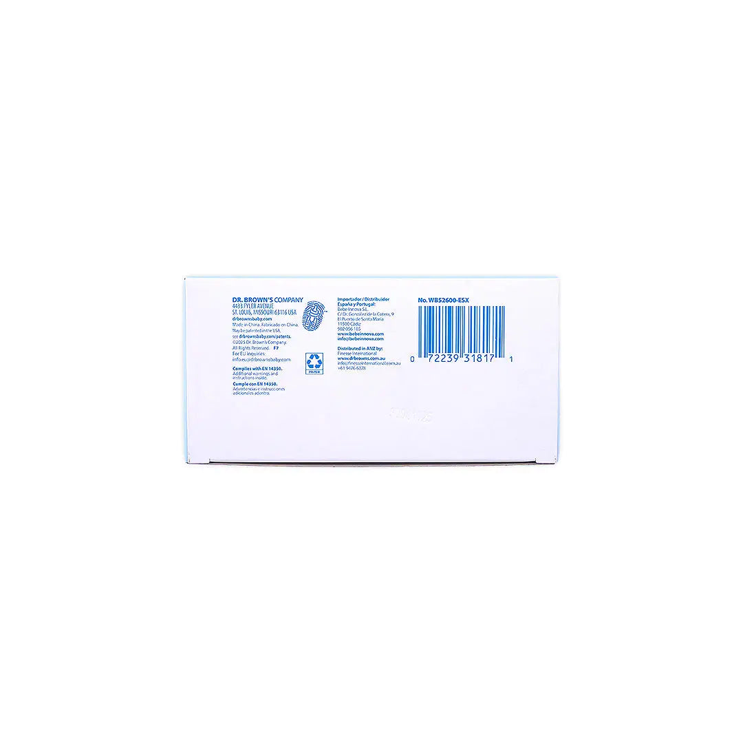 58916-Dr Browns Anti-Colic Wild-Neck Baby Bottle(0m+) 2x150mL-8171 +8