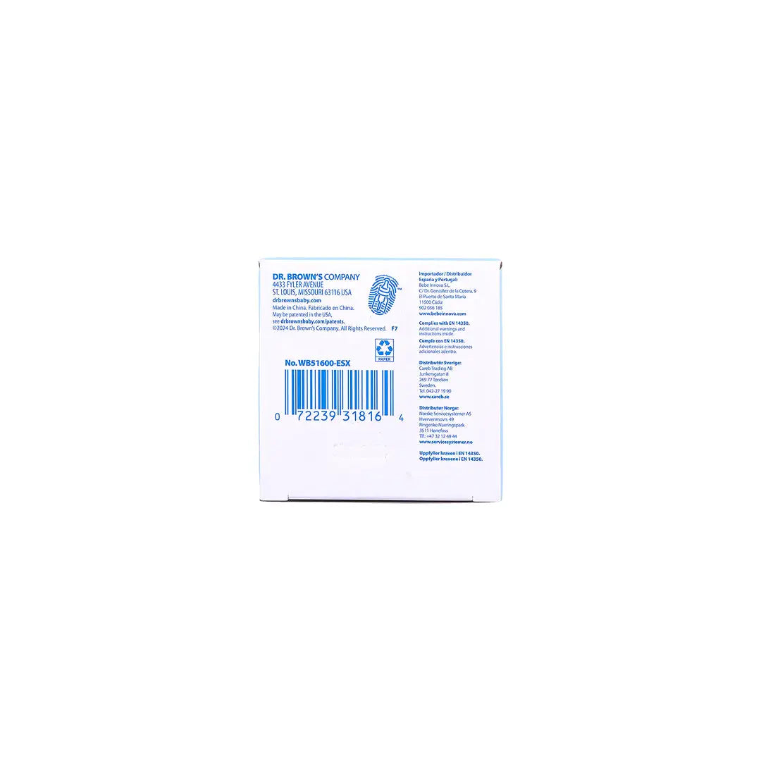 Dr Browns Anti-Colic Wild-Neck Baby Bottle(0m+) 150mL-8164