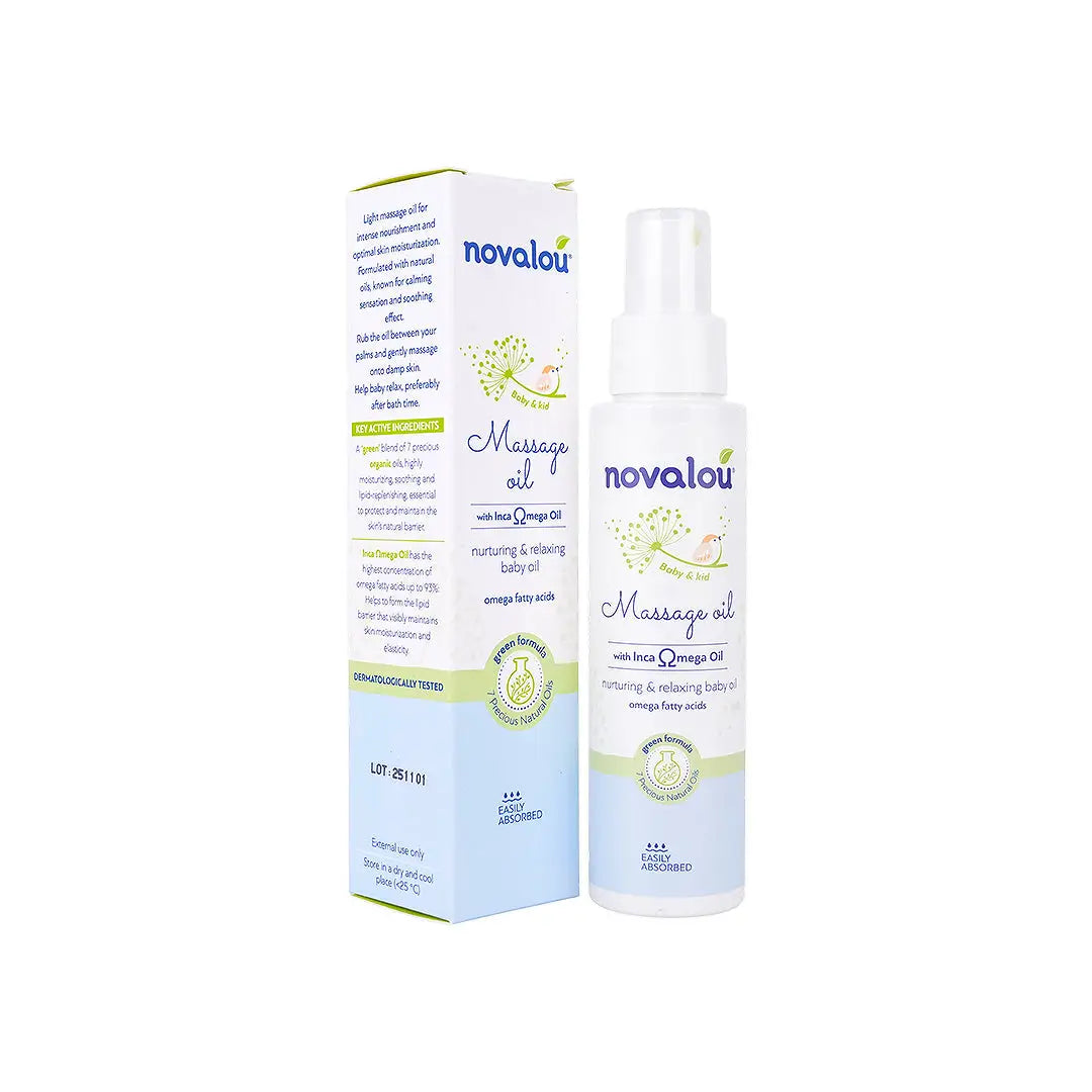 58921-Novalou Nurturing & Relaxing Baby Massage Oil 100mL +4