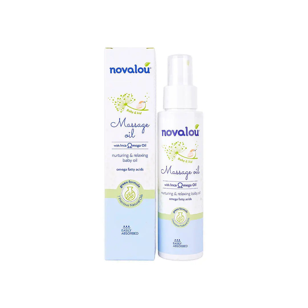 58921-Novalou Nurturing & Relaxing Baby Massage Oil 100mL +3