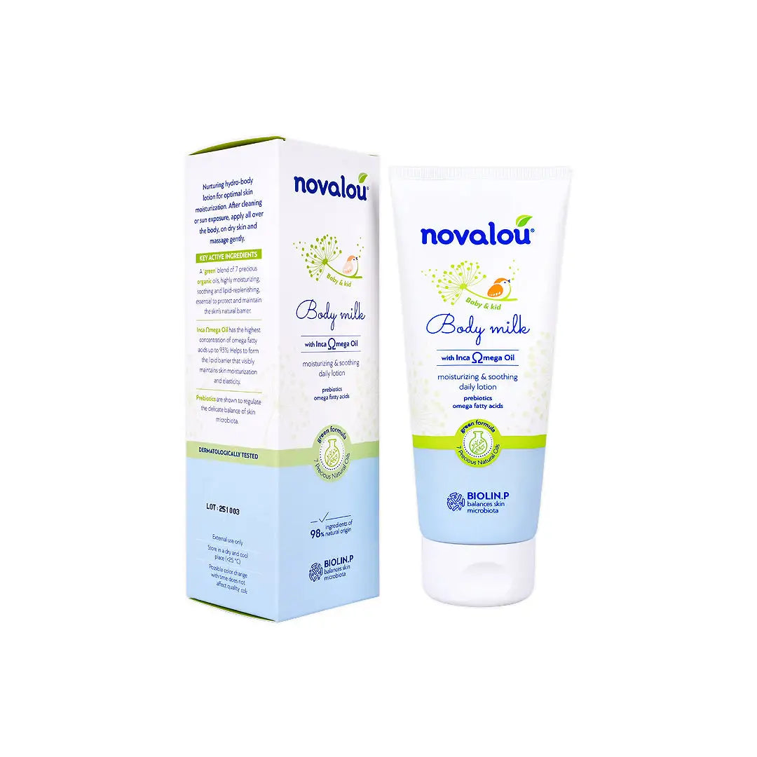 58922-Novalou Baby Milk Moisturizing & Soothing Daily Lotion 200mL +4