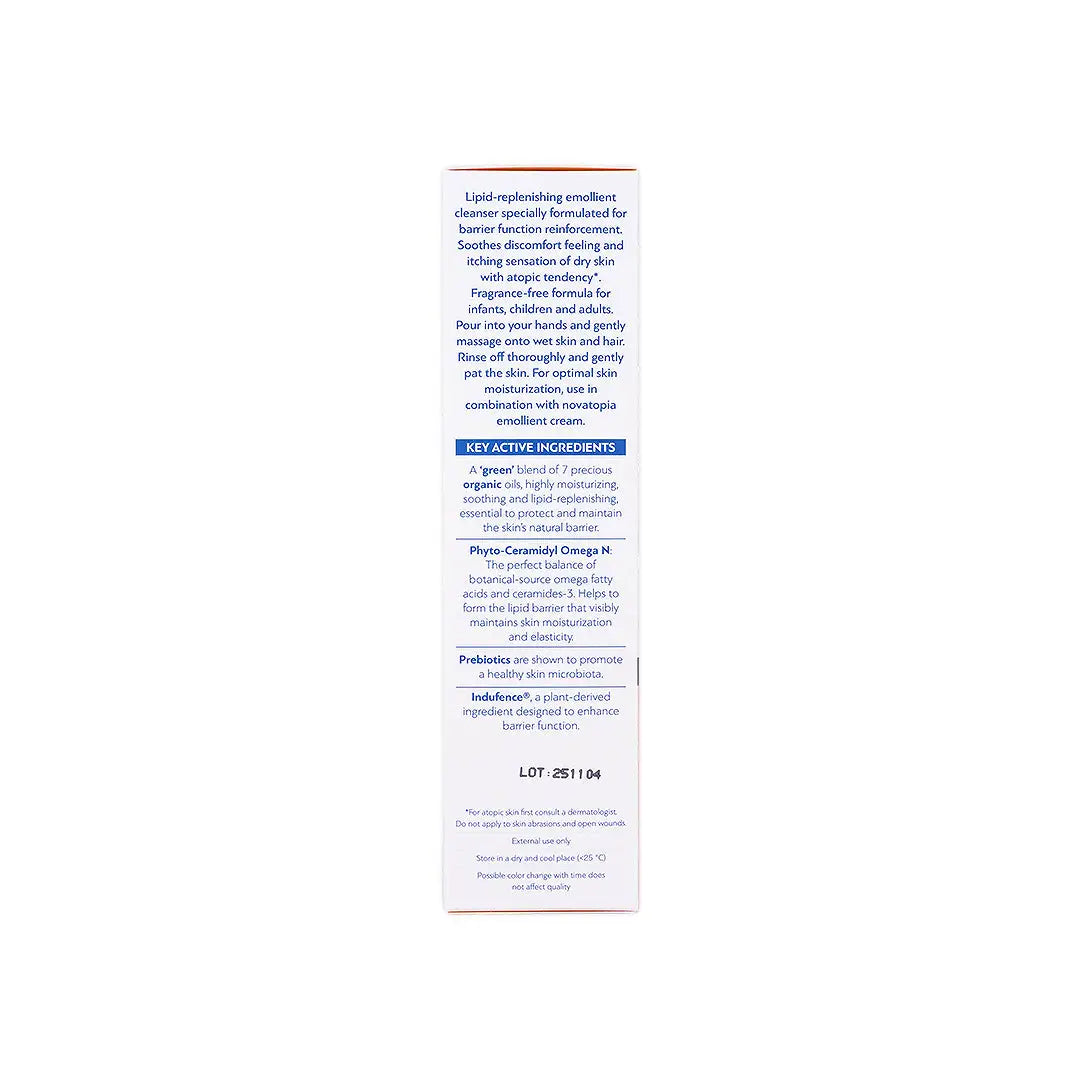 58924-Novatopia Emollient Cleansing Gel 200mL +5