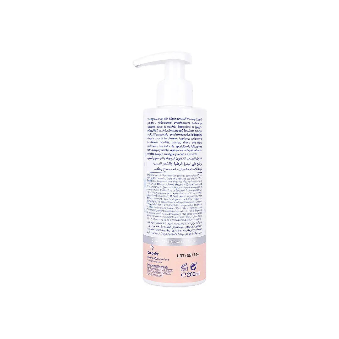 58924-Novatopia Emollient Cleansing Gel 200mL +2