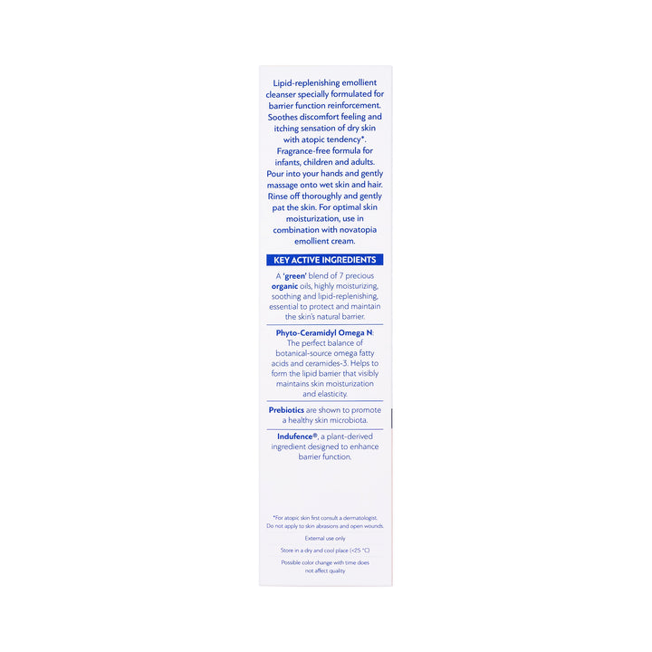 58924-Novatopia Emollient Cleansing Gel 200 ml +5