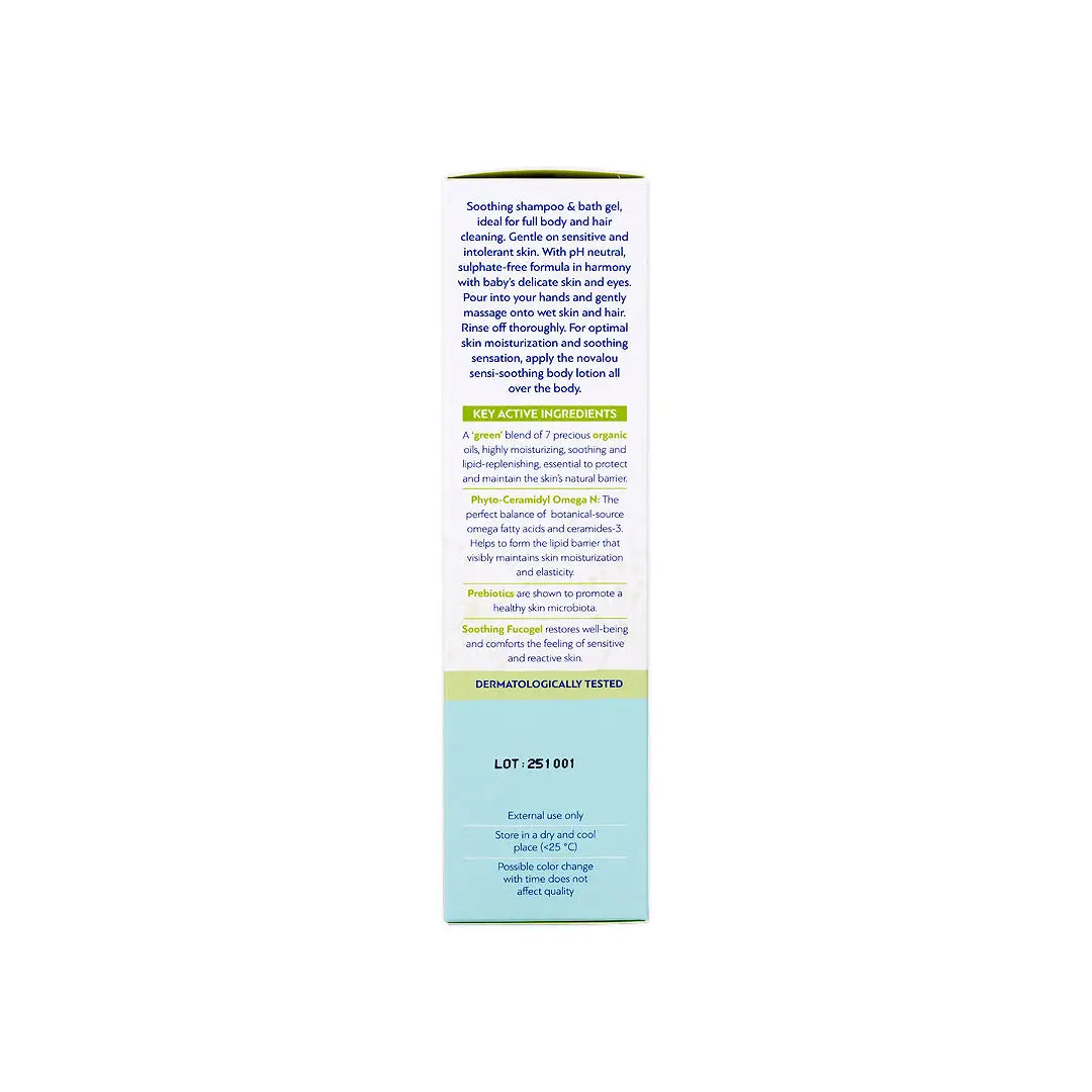 58925-Novalou Sensi-Soothing Bathtime Shampoo & Bath Gel 250mL +5