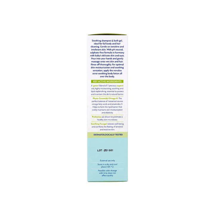 58925-Novalou Sensi-Soothing Bathtime Shampoo &amp; Bath Gel 250mL +5