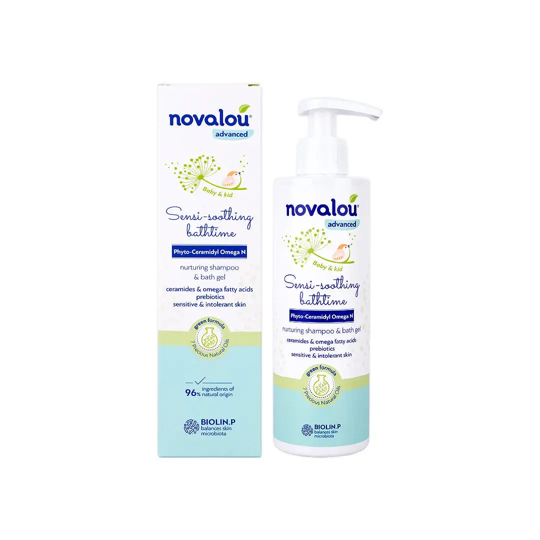 58925-Novalou Sensi-Soothing Bathtime Shampoo & Bath Gel 250mL +3