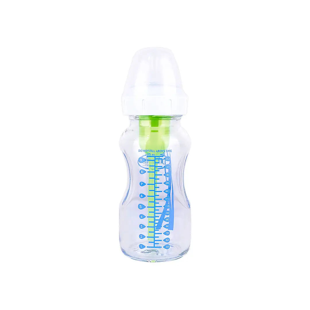 Dr Browns Anti-Colic Wild-Neck Glass Bottle(0m+) 270mL-7105