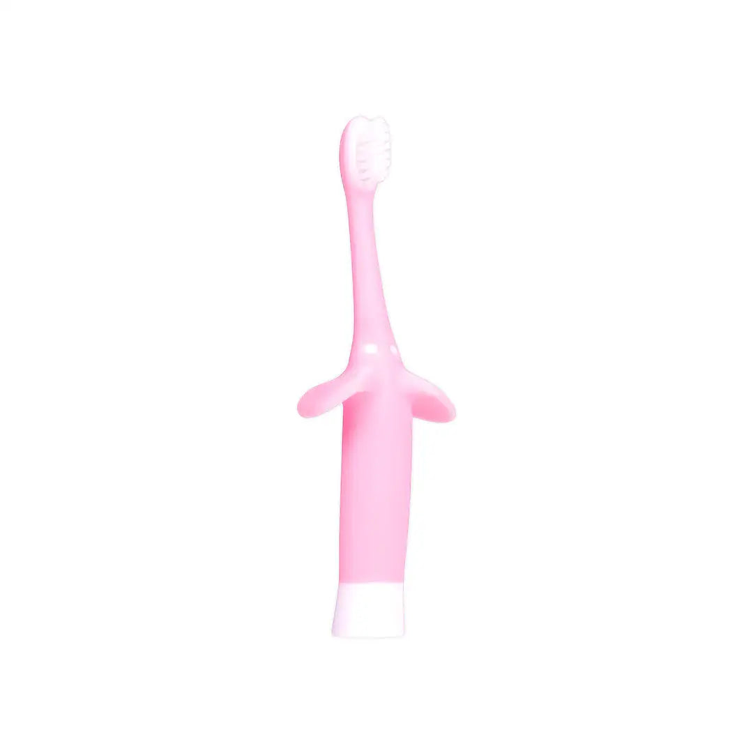 Dr Browns Infant-To-Toddler Elephant Toothbrush 0-3Year-Pink