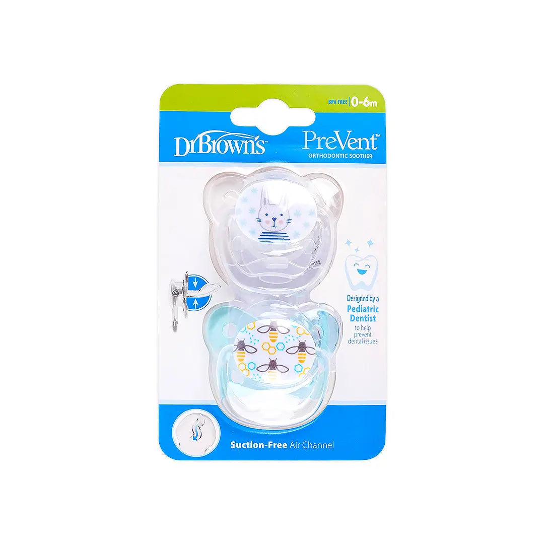Dr Browns PreVent Butterfly Shield Soother (0-6m) Blue-1807