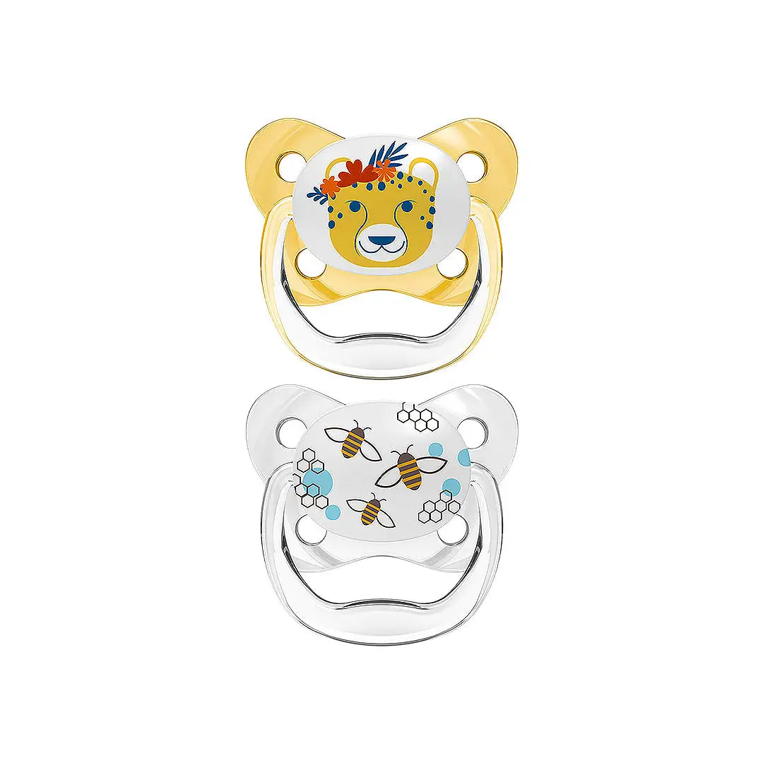 Dr Browns PreVent Butterfly Shield Soother(6-18m)Yellow-1869