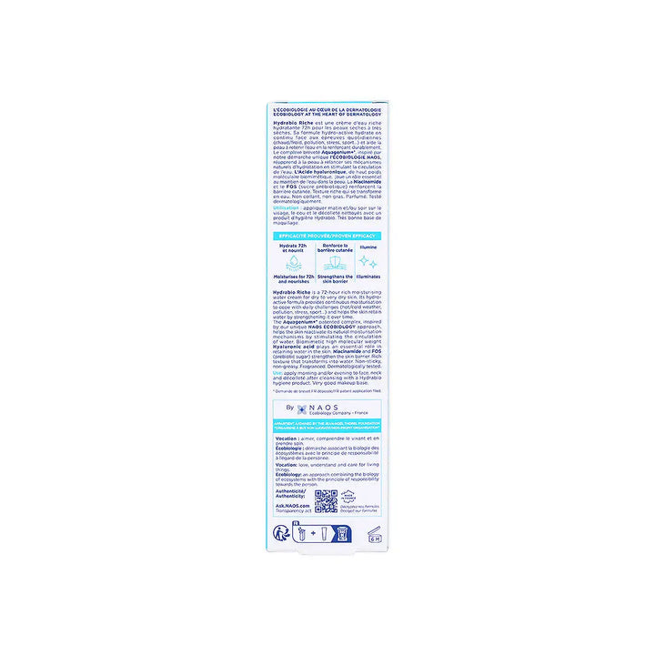 58950-Bioderma Hydrabio Rich Light Moisturizing Water Cream 40mL +8