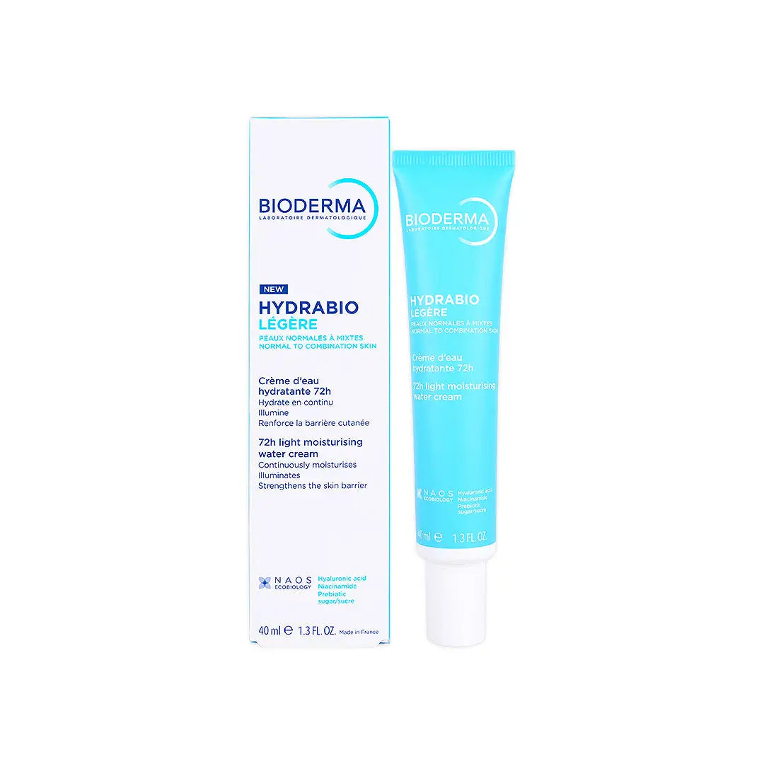58951-Bioderma Hydrabio Legere Light Moisturizing Water Cream 40mL 