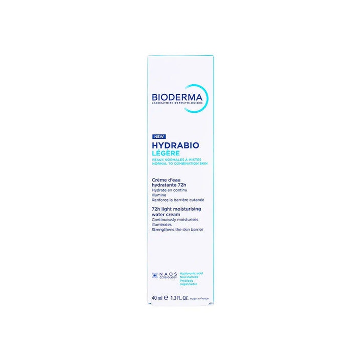 58951-Bioderma Hydrabio Legere Light Moisturizing Water Cream 40mL +5