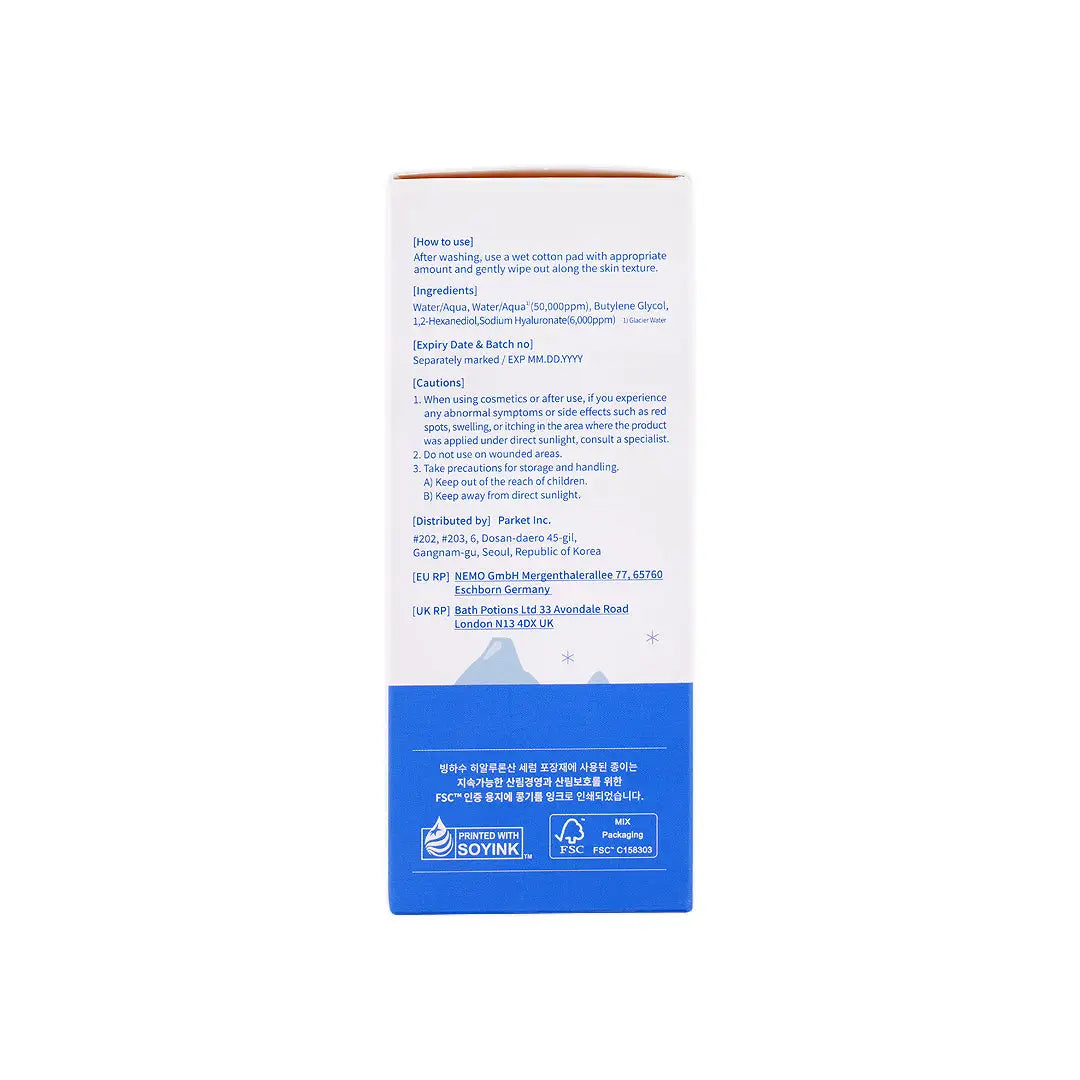 58958-Mixsoon Glacier Water Hyaluronic Acid Serum 300mL +5