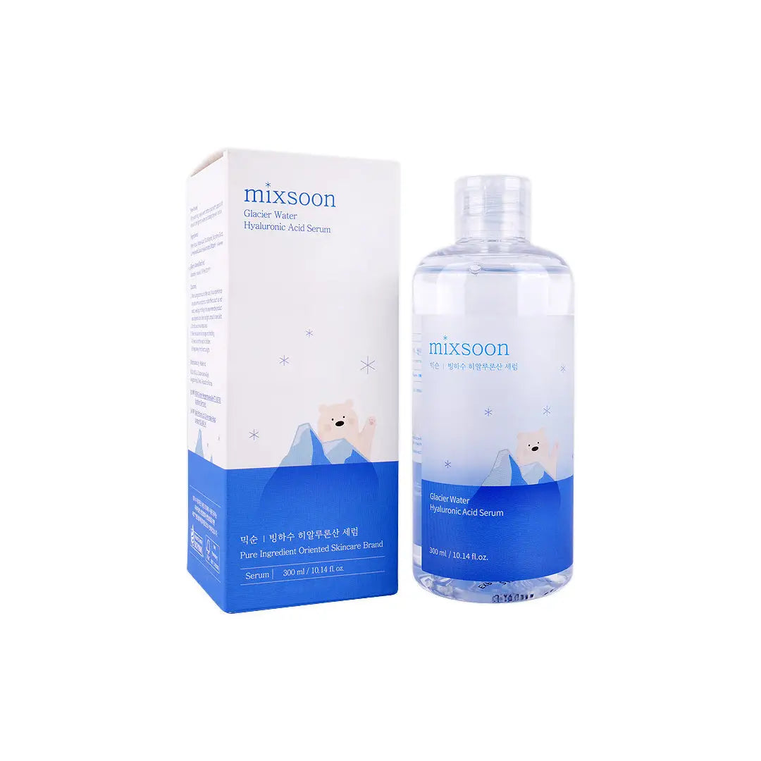 58958-Mixsoon Glacier Water Hyaluronic Acid Serum 300mL +1