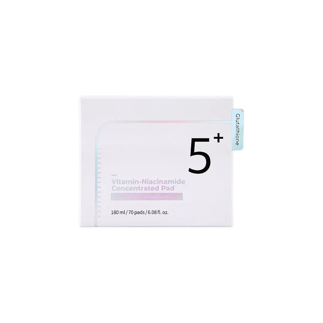 58959-Numbuzin No.5+ Vitamin-Niacinamide Concentrated Pad 180mL +4