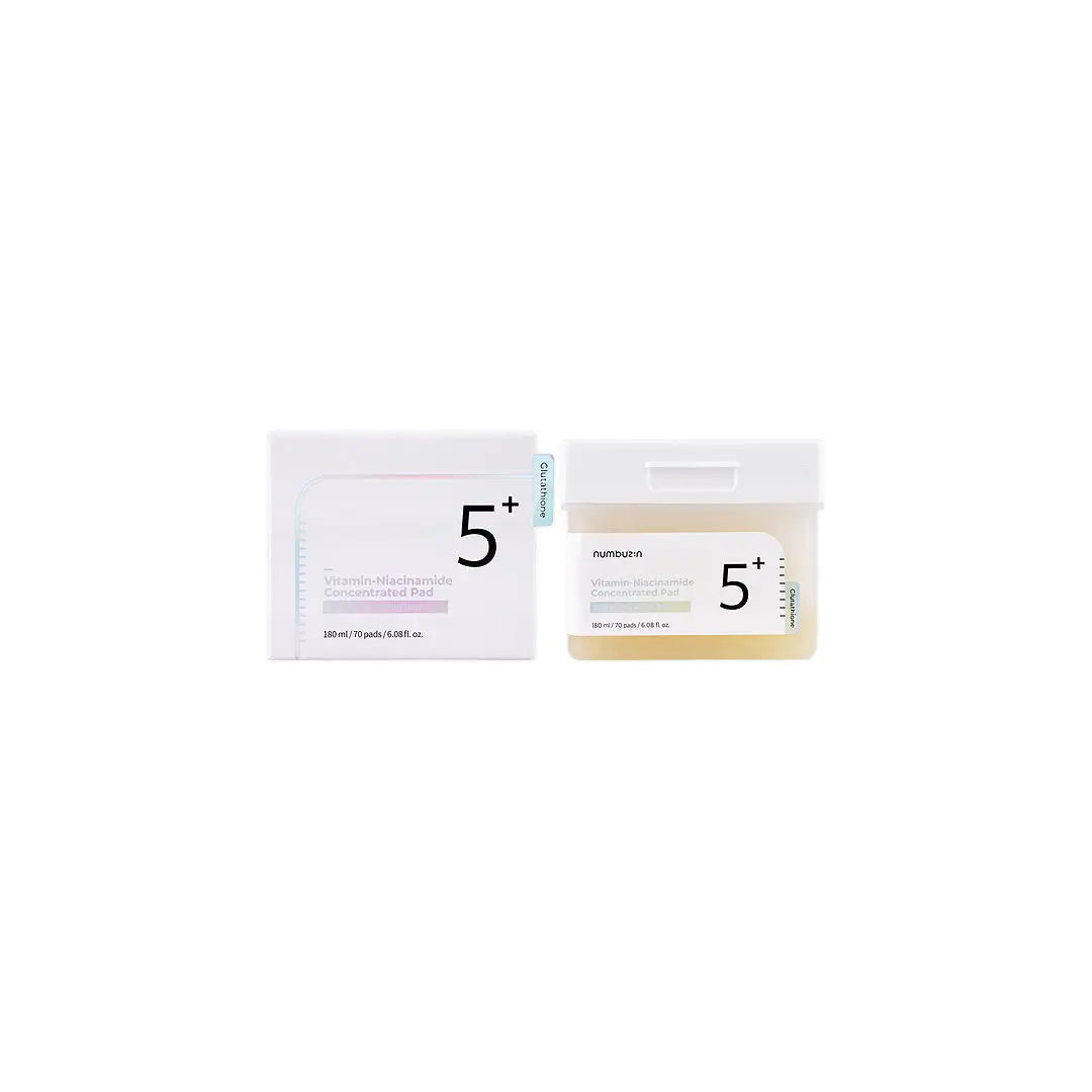 58959-Numbuzin No.5+ Vitamin-Niacinamide Concentrated Pad 180mL
