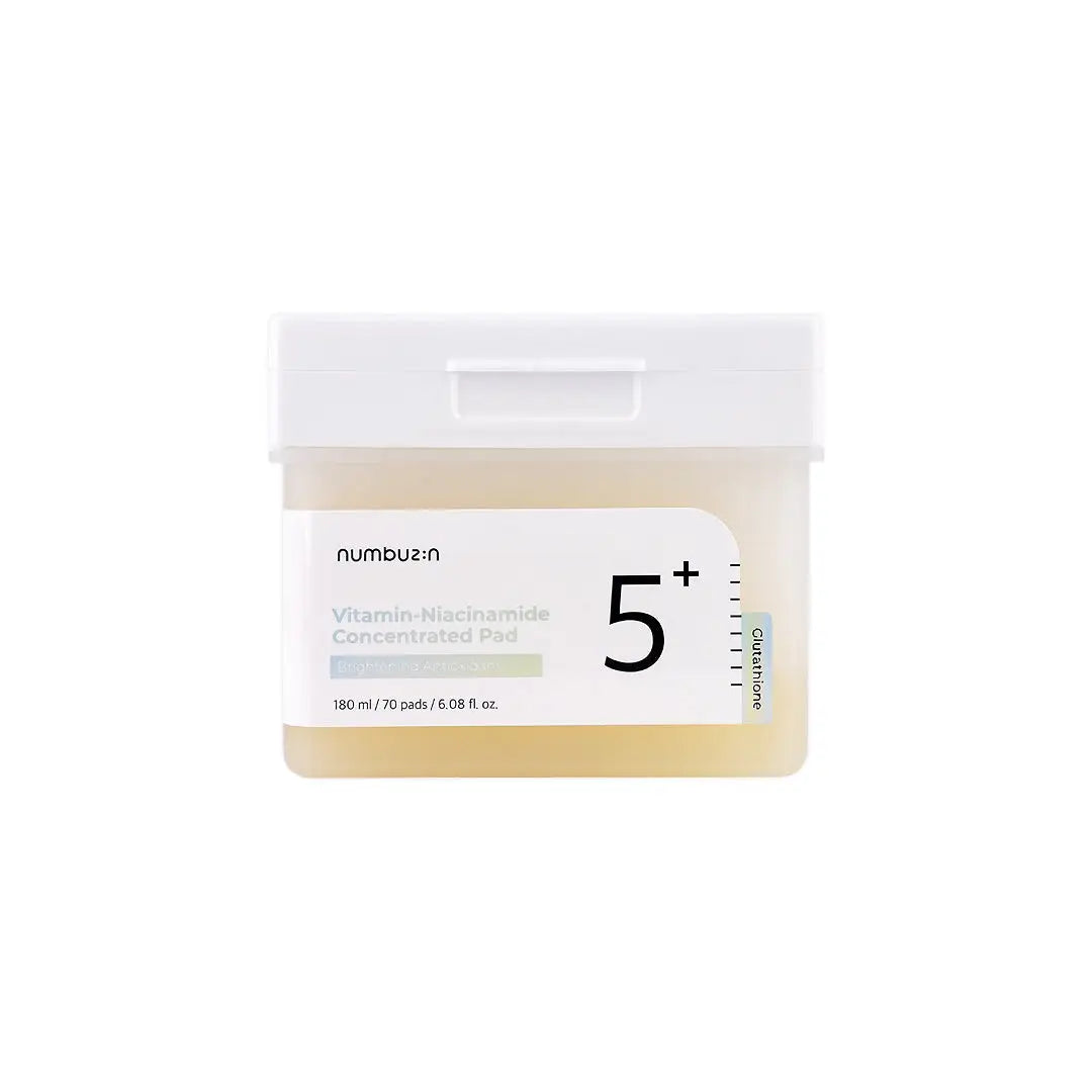 58959-Numbuzin No.5+ Vitamin-Niacinamide Concentrated Pad 180mL +2